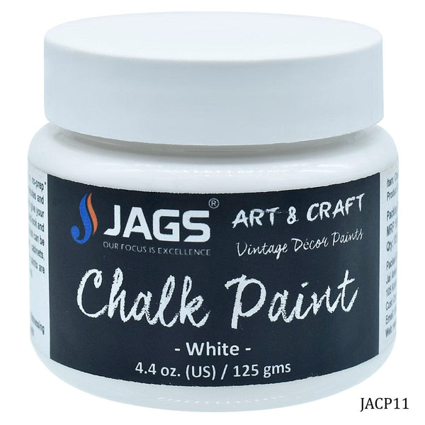Jags Chalk Paint 125g pot in White