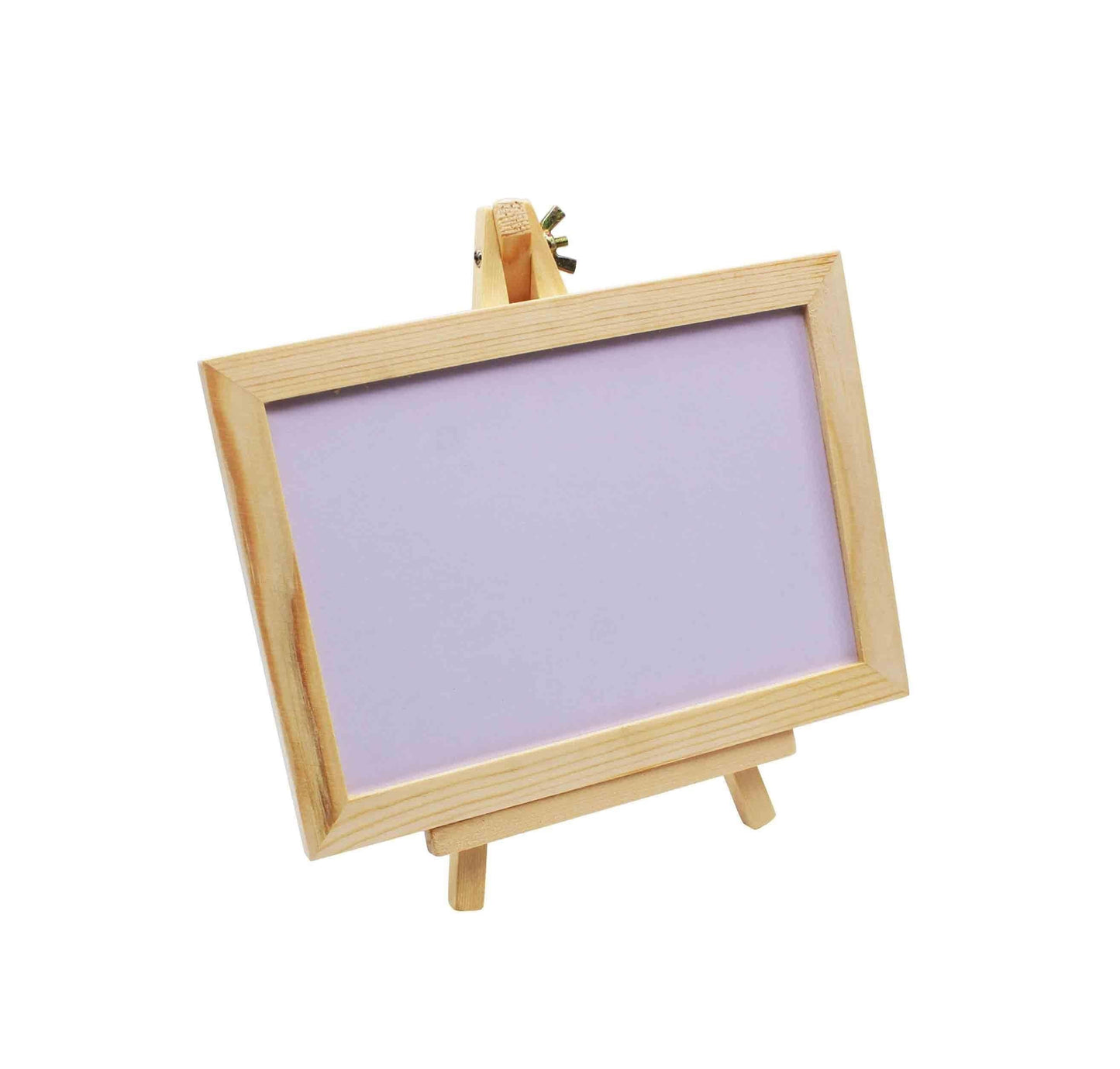 Wooden White Board with Easel 7 inches