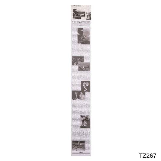 Stickers Vintage Newspaper #TZ267