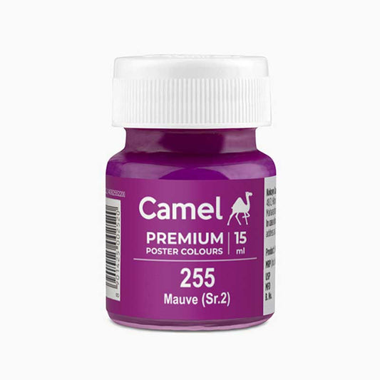 Camel Premium Poster Colour 15ml, Mauve-255