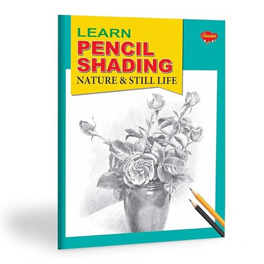 MP Sawan Learn Pencil Shading Book, Nature & Still Life