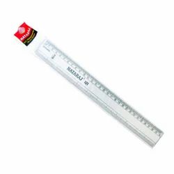 Nataraj 621 Plastic Scale Ruler, 30cm