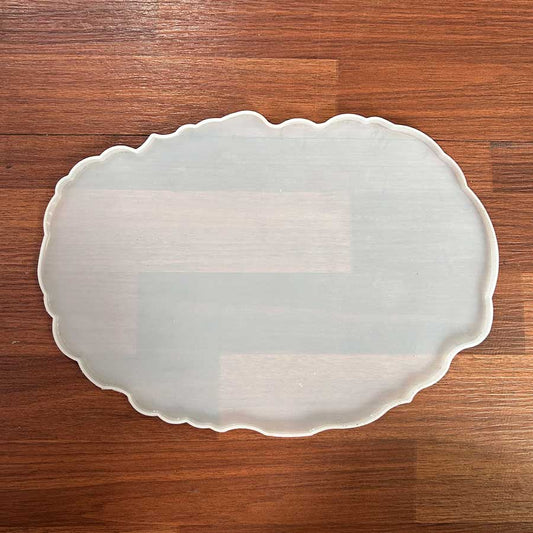 Silicone Mould Oval Agate Tray 9x13 inches