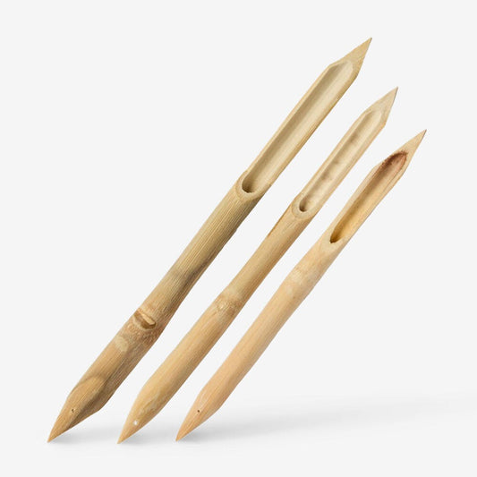 Keep Smiling Wooden Bamboo Pens, 3 Sizes