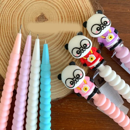 Cartoon Mechanical Lead Pencil 0.7mm, Panda with Glasses #GBT-1438