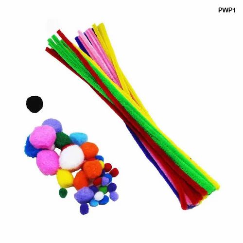 Pipe Cleaners with Pompom #PWP1