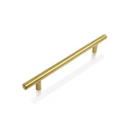 Metal Tray Handle, Plain Design, 200mm, Golden