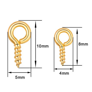 Jags Jewellery Question Mark Hooks, stainless steel tone, 10g pack