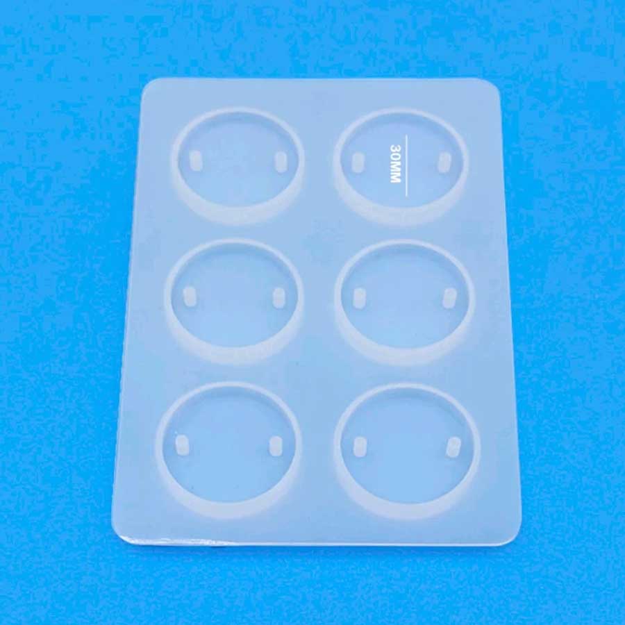 Silicone Mould Rakhi 6C 3.5x5 inches #RM159B