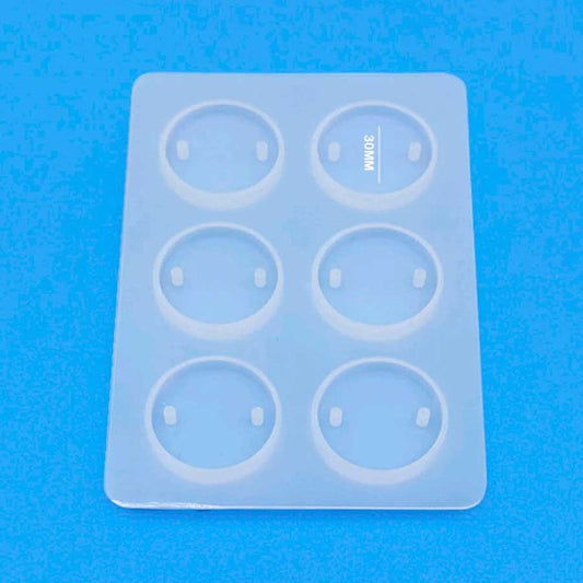 Silicone Mould Rakhi 6C 3.5x5 inches #RM159B