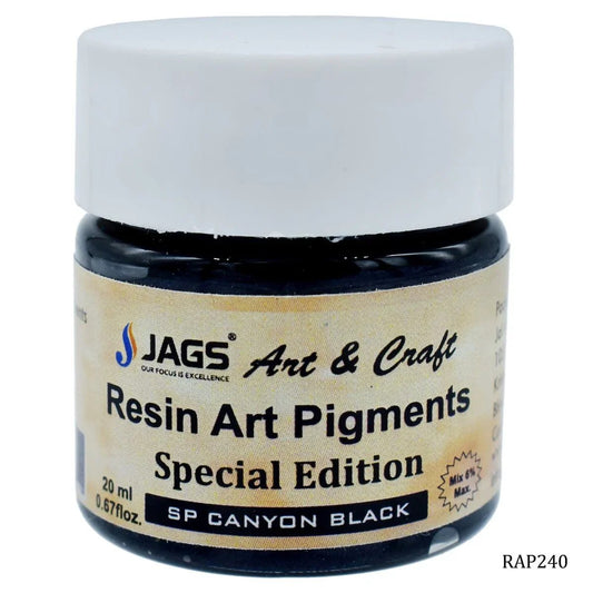 Jags Resin Art Pigment 20ml, SP Canyon Black