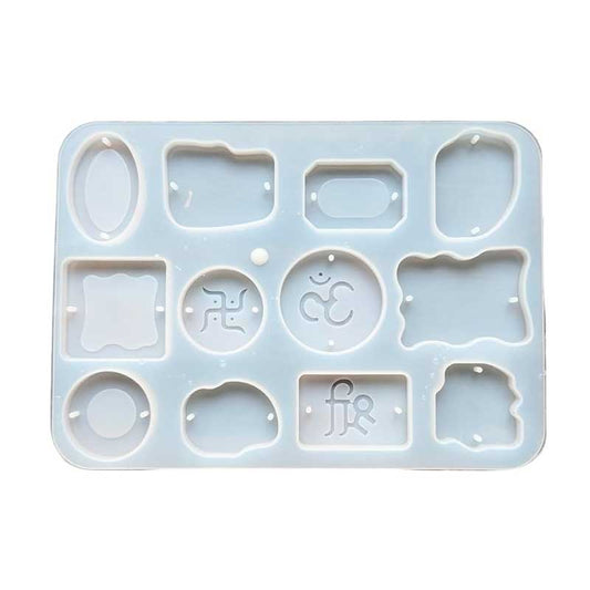 Silicone Mould Rakhi 12C 5.5x7.5 inches #RM53