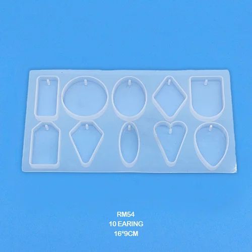 Silicone Mould Jewellery 10C 3.5x6.5 inches #RM54