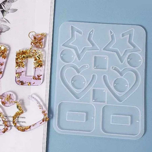 Silicone Mould Jewellery 10C 3.5x5 inches #RM2101