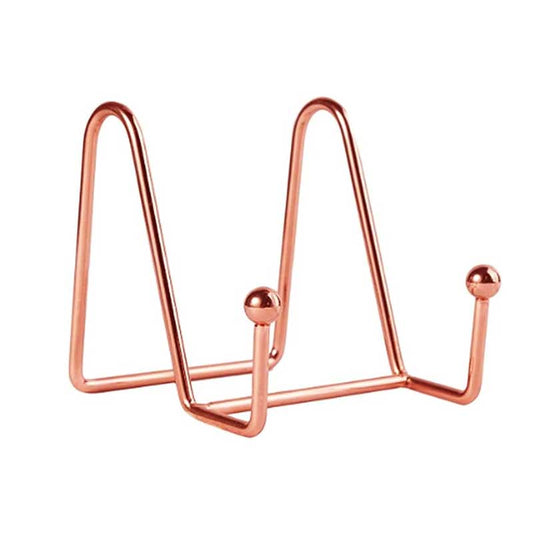 Generic Metal Easel Stand 3 inches, Rose Golden