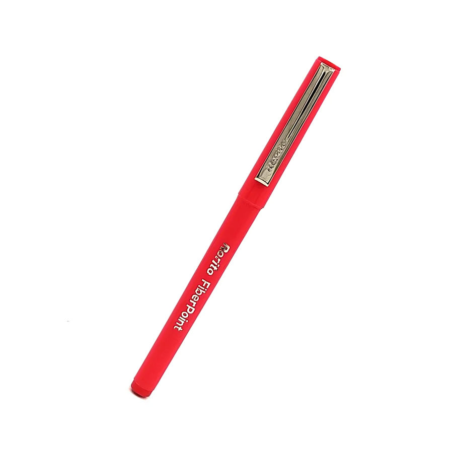 Rorito Fiber Point Pen Loose, Red