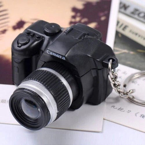 Keychain DSLR Camera with Flash & Sound