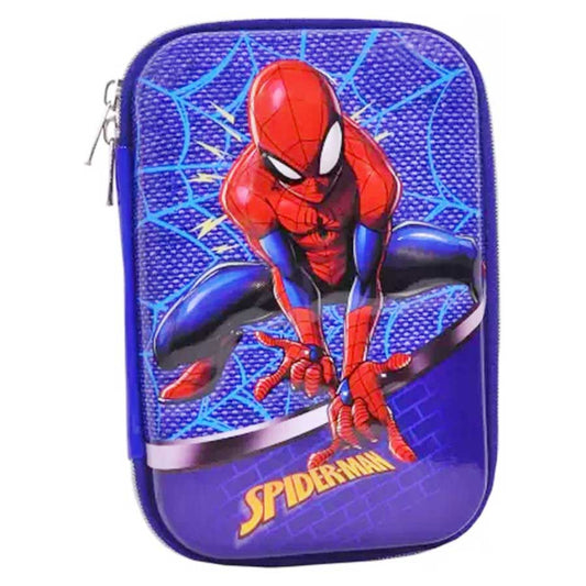 Pencil pouch printed big 6x9inches, spiderman