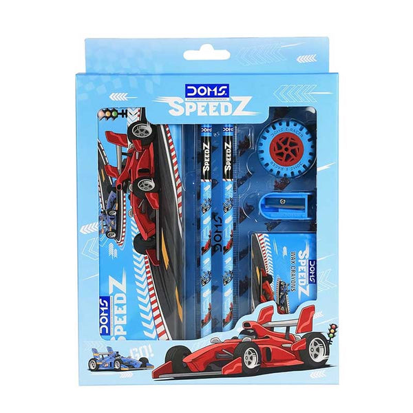 Doms Speedz Kit six piece stationery set
