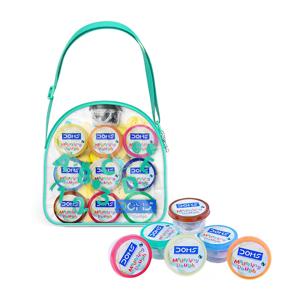 Doms Spell n Count moulding dough pack with roller and spatula