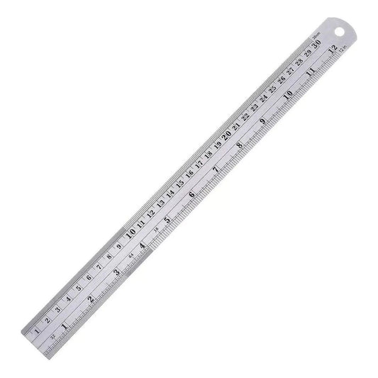 Cross Metal Stainless Steel Ruler Scale, 30cm