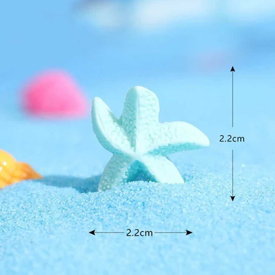 Miniature Starfish 25mm 4pc #MTR471G