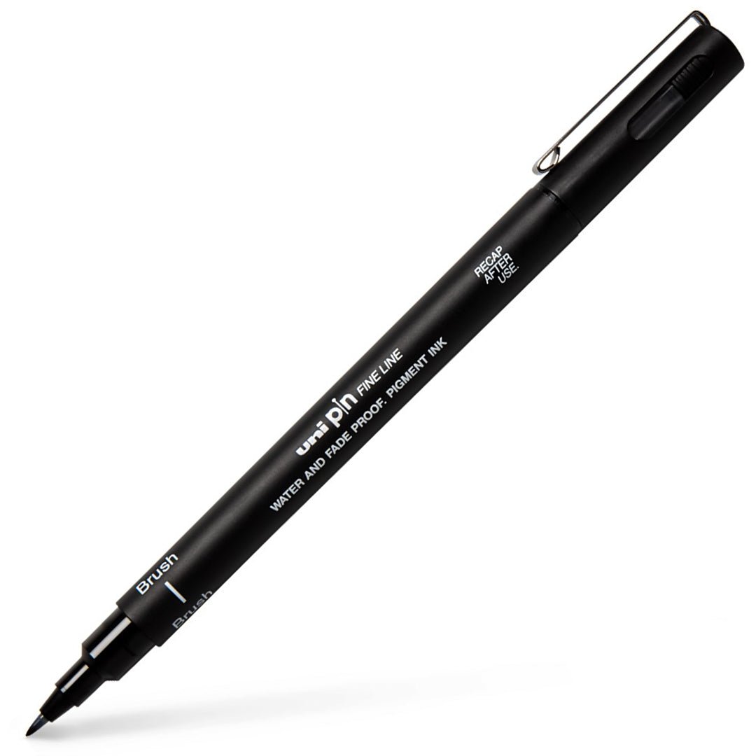 Uni Pin Fine Line brush tip drawing pen