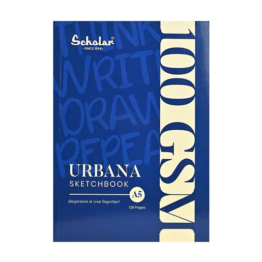 Scholar Urbana Sketchbook 100gsm, 128 Pages, A5