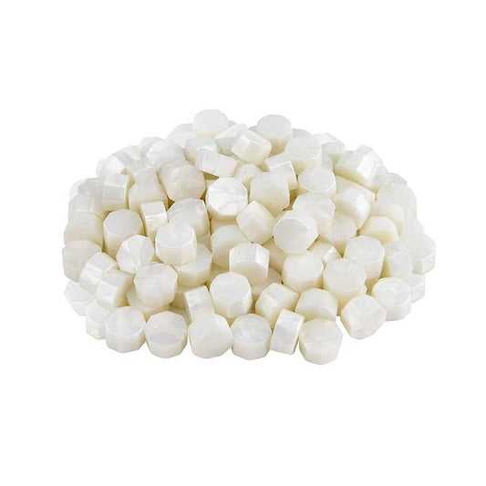 Generic Wax Beads 50pc, White #SWP1